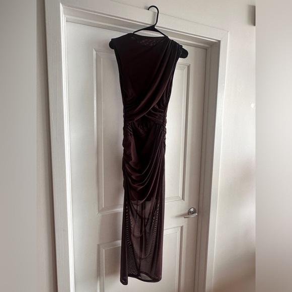 X Revolve Isabella Midi Dress in Umber Brown
MISHA - Picture 3 of 6